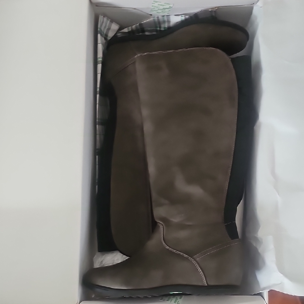 Cougar Dark Brown Over the Knee Boots